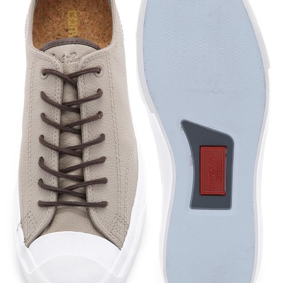 NIB Converse Jack Purcell Jack Ox Tumbled Malt Bur - Picture 2 of 10